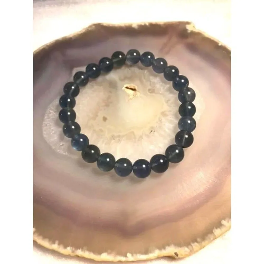 Blue Fluorite Stretch Bracelet